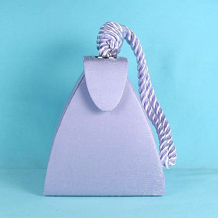 Triangle Evening Bag Handle Purse with Cord Handle, a fashion accessorie - Evening Elegance