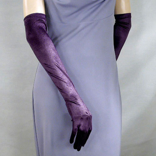 elbow length evening gloves