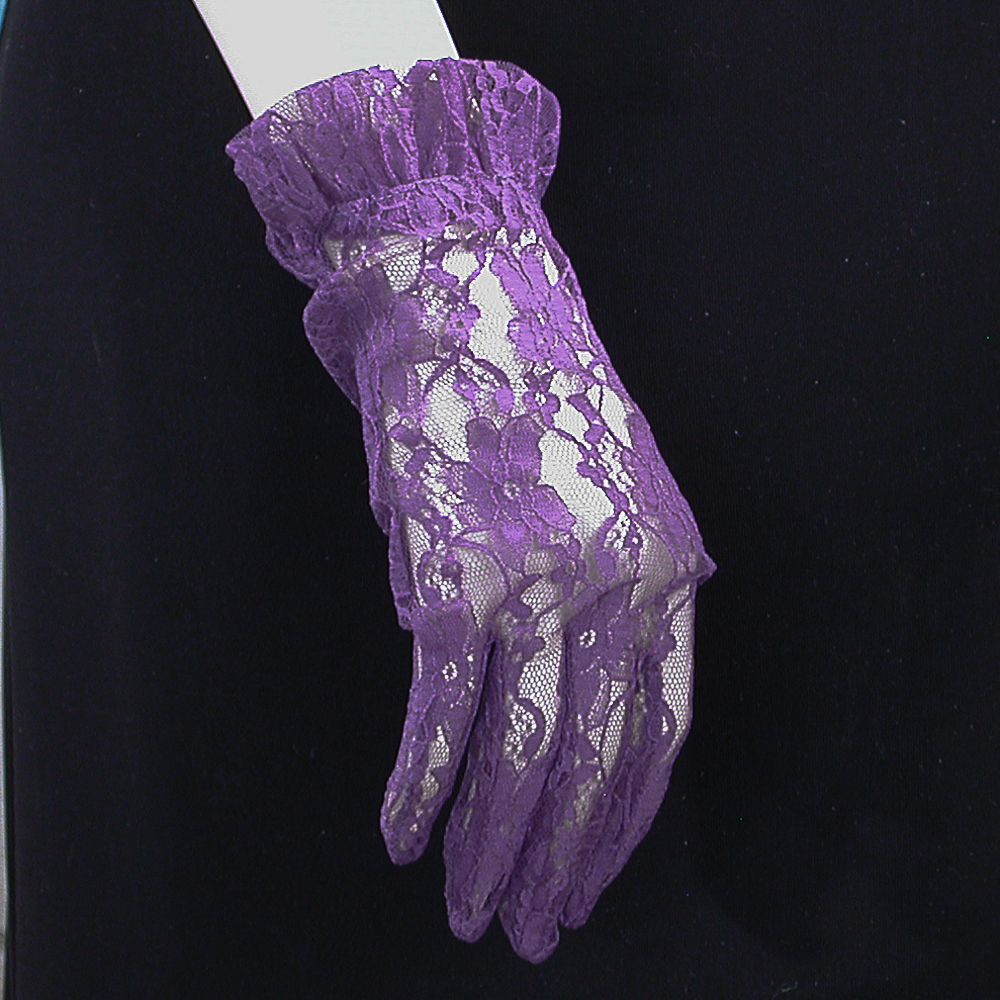 Lace wrist gloves, a fashion accessorie - Evening Elegance