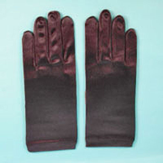 Wrist Satin Stretch Gloves for Children, Ages 7-14, a fashion accessorie - Evening Elegance