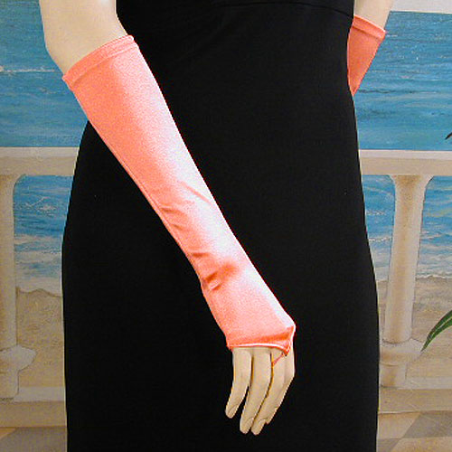 Fingerless Below the Elbow Cocktail Gloves, a fashion accessorie - Evening Elegance