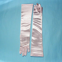 Opera LengthSsatin Stretch Gloves for Children Ages 3-7