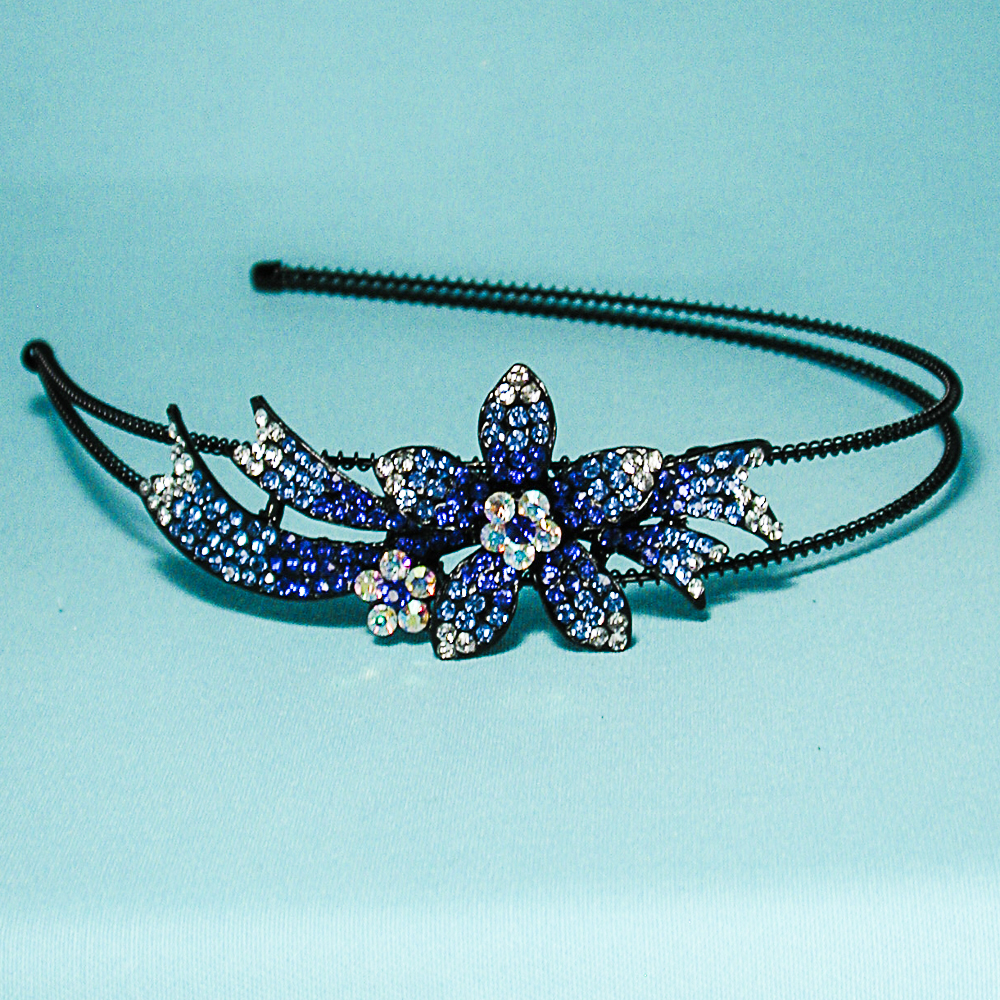Star Flower with Streamers, a fashion accessorie - Evening Elegance