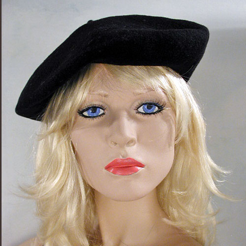 Wool Beret, a fashion accessorie - Evening Elegance