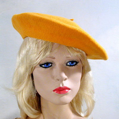 Wool Beret, a fashion accessorie - Evening Elegance