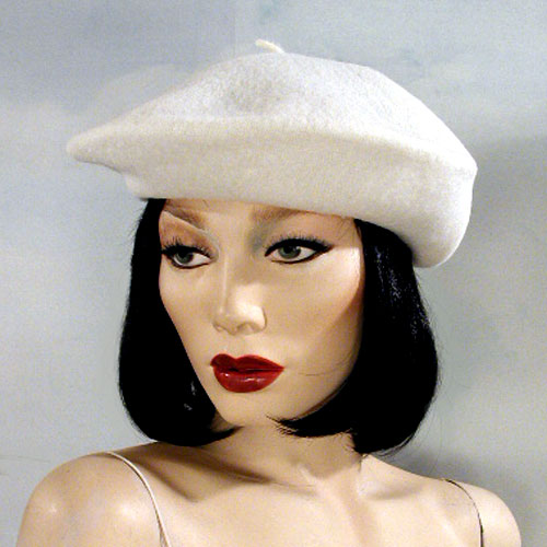 Wool Beret, a fashion accessorie - Evening Elegance