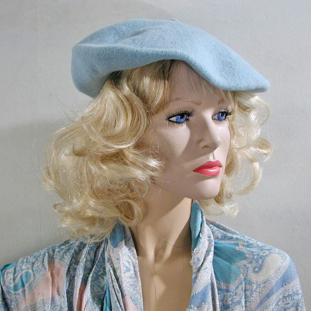 Wool Beret, a fashion accessorie - Evening Elegance