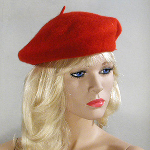 Wool Beret, a fashion accessorie - Evening Elegance