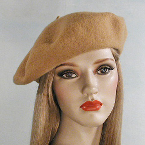 Wool Beret, a fashion accessorie - Evening Elegance