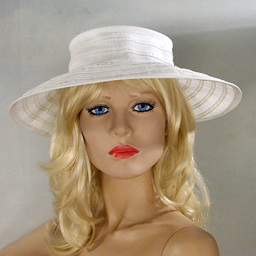 Wide Visor Brim with Velcro Fastener, a fashion accessorie - Evening Elegance