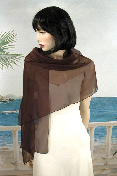 Chiffon Shawl Wrap Scarf for Special Events Weddings Proms, a fashion accessorie - Evening Elegance