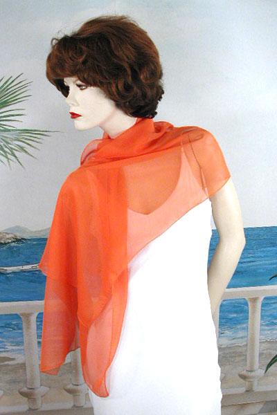 Chiffon Shawl Wrap Scarf for Special Events Weddings Proms, a fashion accessorie - Evening Elegance