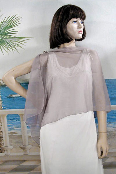 Chiffon Shawl Wrap Scarf for Special Events Weddings Proms, a fashion accessorie - Evening Elegance