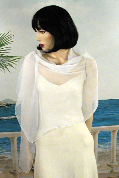 Chiffon Shawl Wrap Scarf for Special Events Weddings Proms, a fashion accessorie - Evening Elegance