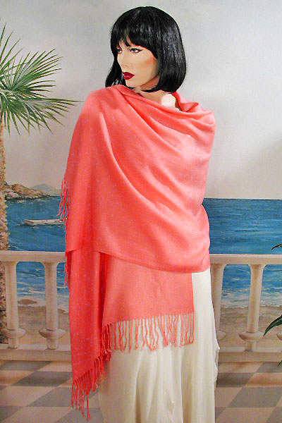 Pashmina Shawls and Wraps, Lightweight, Warm and Soft, a fashion accessorie - Evening Elegance