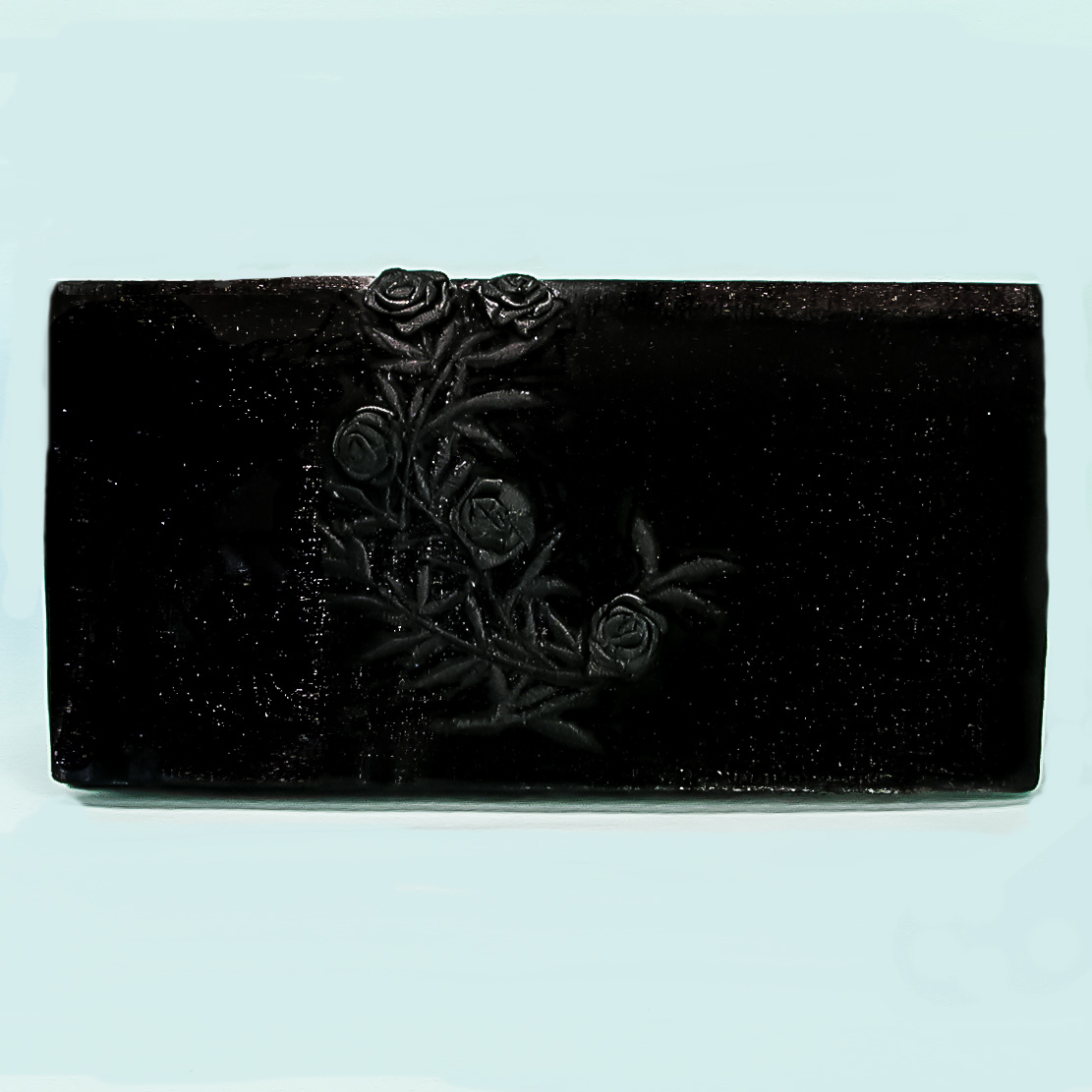 Evening Bag Clutch with Embroidered Roses Design, a fashion accessorie - Evening Elegance