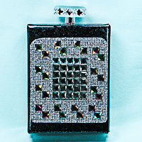 Perfume Bottle Evening Bag Clutch 