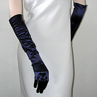 Elbow Satin Stretch Gloves