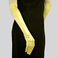 Above the Elbow Satin Stretch Gloves