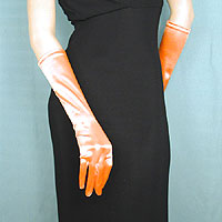Satin Stretch Gloves Below the Elbow