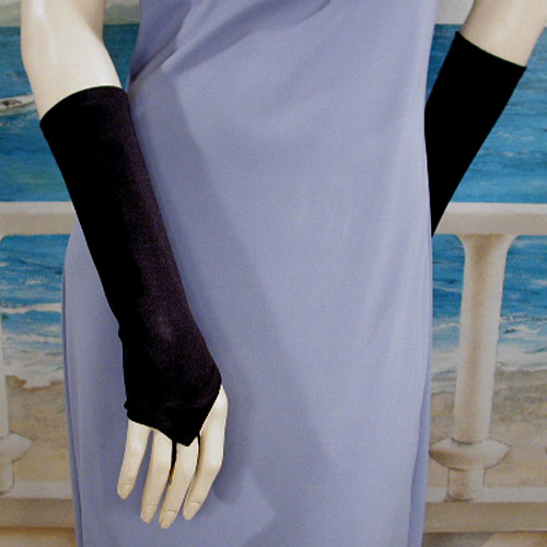 Fingerless Below the Elbow Cocktail Gloves, a fashion accessorie - Evening Elegance