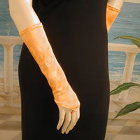 Fingerless Below the Elbow Cocktail Gloves
