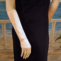 Fingerless Below the Elbow Cocktail Gloves