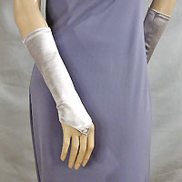 Fingerless Below the Elbow Cocktail Gloves