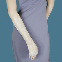 Lace Half Finger Gloves