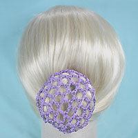 Hairnet Crocheted Hair Bun Cover Snood