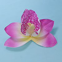 Large Orchid Flower Hair Clip