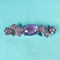 Crystal Rhinestone Barrette