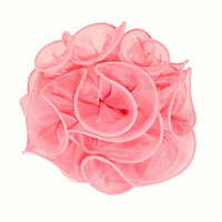 Large Sheer Chiffon Hair Bow