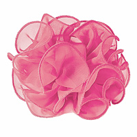 Large Sheer Chiffon Hair Bow