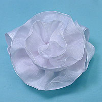 Grosgrain Flower Hair Bow