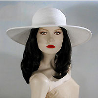 Sun Hat with Tiny Sparkling Stones on Brim