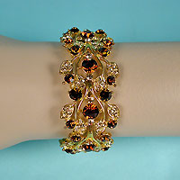 Crystal Rhinestone Stretch Bracelet