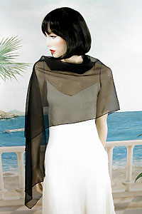 Chiffon Shawl Wrap Scarf for Special Events Weddings Proms