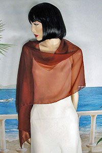 Chiffon Shawl Wrap Scarf for Special Events Weddings Proms