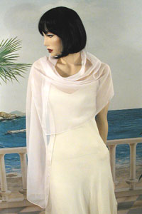 Chiffon Shawl Wrap Scarf for Special Events Weddings Proms