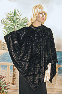 Fabulous Faux Fur Ponchos