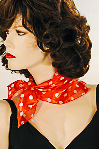 Polka Dot Neck Scarf 