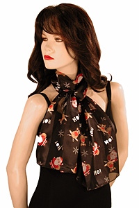 Christmas Santo Ho Ho Scarves