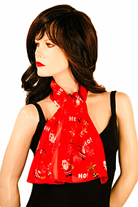 Christmas Santo Ho Ho Scarves