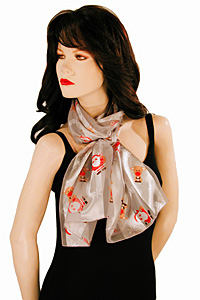 Christmas Santo Ho Ho Scarves