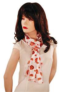 Halloween Scarves with Pumpkins