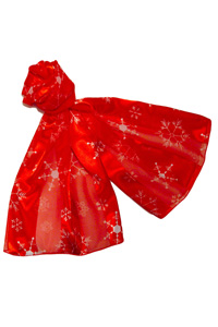 Snowflake Christmas Scarf
